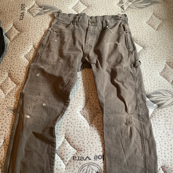 MENS DISTRESSED DICKIES JEANS - Picture 2 of 3